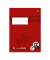 Oktavheft 734010242 Premium, Lineatur 22 / kariert, A6, 90g, rot, 32 Blatt / 64 Seiten