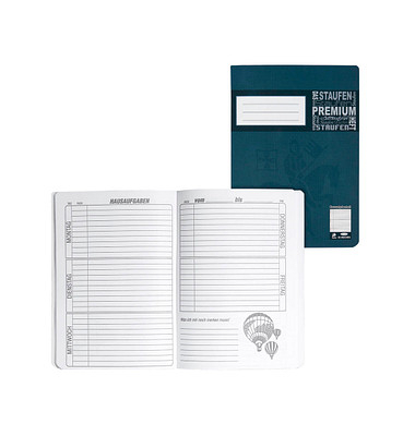 Display Hausaufgabenhefte Klasse 1 - 4, je 10 hefte pro Klasse 734010254 Premium, Lineatur SL / Schreiblern-Lineatur, A5, 90g, b