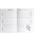 Hausaufgabenheft 734010254 Premium, Lineatur SL / Schreiblern-Lineatur / 2 Spalten, A5, 90g, blau, 48 Blatt / 96 Seiten