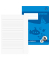Schulheft 734010373 Premium, Lineatur 3R / Schreiblern-Lineatur, A5, 90g, blau, 16 Blatt / 32 Seiten