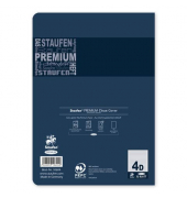 Schulheft 734010604 Premium, Lineatur 4 / liniert / keine, A5, 90g, blau, 32 Blatt / 64 Seiten