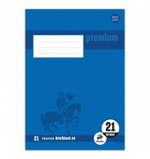 Briefblock PREMIUM LIN 21 - A4, 90 g/qm, 50 Blatt, liniert