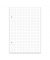 Schulblock 734042007 Premium Academy, Lineatur 7 / kariert, A5, 90g, 50 Blatt