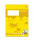 Arbeitsblätterblock 734044201 ORIGINAL, natur, liniert / Lineatur 1, A4, 90g, gelb, 50 Blatt