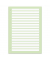 Arbeitsblätterblock 734044202 ORIGINAL, natur, liniert / Lineatur 2, A4, 90g, braun, 50 Blatt