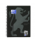 Collegeblock 400121610 touch, Lineatur 28 / kariert mit Rand innen/außen, A4+, 90g, schwarz, 80 Blatt