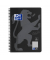Collegeblock 400121613 touch, Lineatur 28 / kariert mit Rand innen/außen, B5, 90g, schwarz, 80 Blatt
