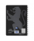 Collegeblock 400121613 touch, Lineatur 28 / kariert mit Rand innen/außen, B5, 90g, schwarz, 80 Blatt