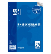 Ringbucheinlagen 400131468, liniert mit Korrekturrand, A4, 90g, 4-fach-Lochung