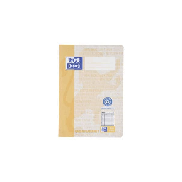 4006144042148 - Hausaufgabenheft 400159418 Recycling Lineatur SL liniert A5 90g gelb 48 Blatt 96 Seiten 4006144042148 Oxford 4006144042148 - Hausaufgabenheft 400159418 Recycling Lineatur SL liniert A5 90g gelb 48 Blatt 96 Seiten 4006144042148 Oxford