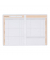 Hausaufgabenheft 400159418 Recycling, Lineatur SL / liniert / 4 Spalten, A5, 90g, gelb, 48 Blatt / 96 Seiten