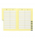 Wörterheft 100059868, Lineatur W2 / Schreiblern-Lineatur / 2 Spalten, A5, 90g, grün, 28 Blatt / 56 Seiten