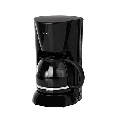 CLATRONIC KA 3473 Kaffeemaschine schwarz, 14 Tassen