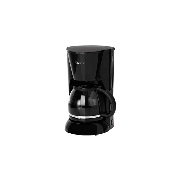 Clatronic® Kaffeemaschine | Kaffeeautomat für 12-14 Tassen (ca. 1,5 Liter) | Filterkaffeemaschine mit Nachtropfsicherung und herausnehmbaren Filtereinsatz | 900W | Coffee Machine KA 3473 schwarz