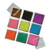 Rayher Stempelkissen Scrapbooking-Set 9 Farbtöne