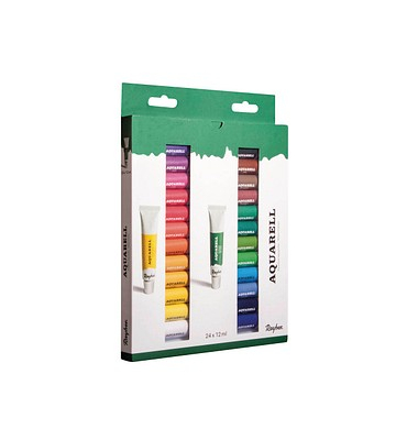 Künstler-Set Aquarellfarben farbsortiert