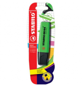 Textmarker STABILO BOSS ORIGINAL, B-10138-10, Packung (#), gr&uuml;n, 2-5mm Keilspitze