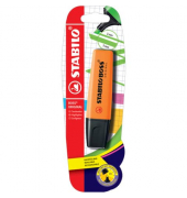 Textmarker STABILO BOSS ORIGINAL, B-10141-10, orange, 2-5mm Keilspitze