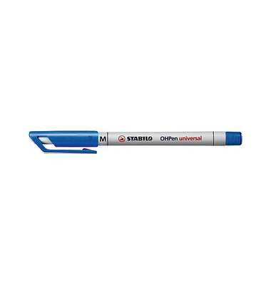 OHPen universal Folienstifte blau 1,0 mm non-permanent