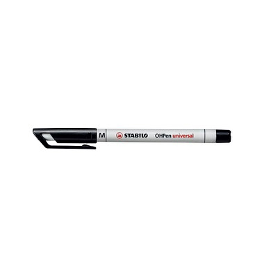 Folienstift OHPen universal, 853/46, schwarz, 1mm, Rundspitze