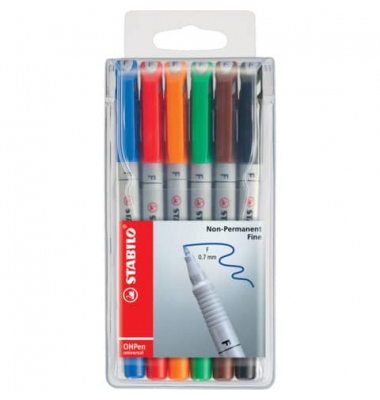 STABILO PEN 852/6/wasserl./F