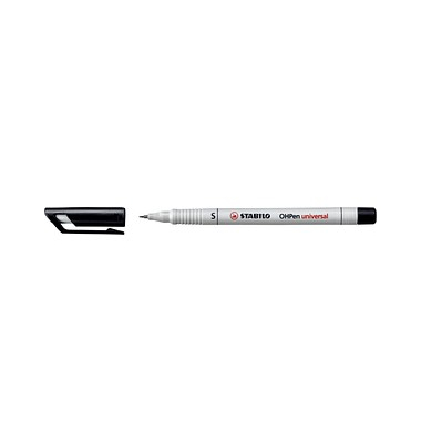 Folienstift OHPen universal, 851/46, schwarz, 0,4mm, Rundspitze