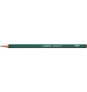 Bleistift STABILO Othello, 282, dunkelgrün mit hellgrünen Kantenstreifen, 2,2mm-3,0mm, B