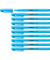Textmarker STABILO flash, 555/31, blau, 1-3,5mm Keilspitze