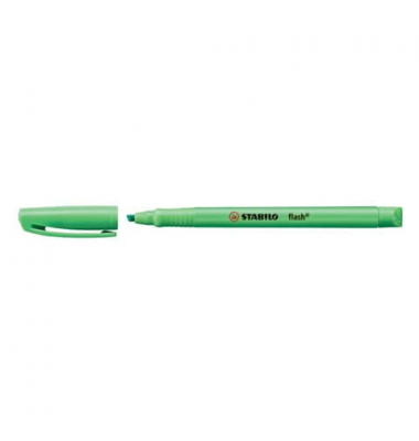 Textmarker STABILO flash, 555/33, grün, 1-3,5mm Keilspitze