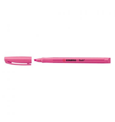 Textmarker STABILO flash, 555/56, pink, 1-3,5mm Keilspitze