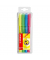 Textmarker STABILO flash Etui, 555/4, Etui, 4-farbig sortiert, 1-3,5mm Keilspitze