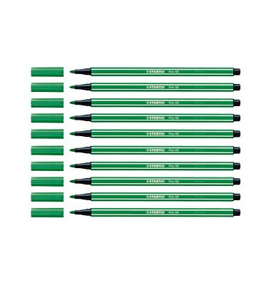 Pen 68 Filzstifte gr&uuml;n