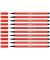 Pen 68 Filzstifte rot