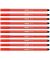 Pen 68 Filzstifte rot