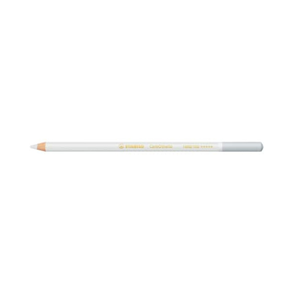 12 Stück Stabilo Pastellfarbstift STABILO CarbOthello, 1400/100, weiß, rund 4006381331548 Stabilo