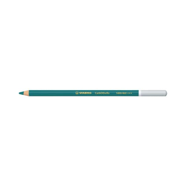 12 Stück Stabilo Pastellfarbstift STABILO CarbOthello, 1400/460, türkis, rund 4006381331821 Stabilo