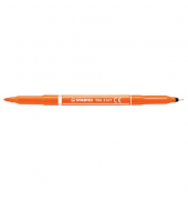 Faserschreiber Trio 2in1 orange