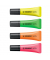 Textmarker STABILO Neon, 72/8-2, Etui, 4-farbig sortiert, 2-5mm Keilspitze