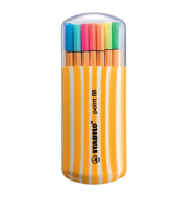 Fineliner Point 88 Zebriu 20ST