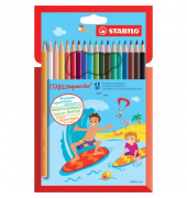 Farbstifte AQUACOLOR 18ST sortiert