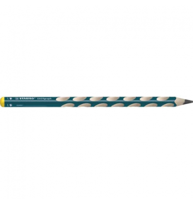 Bleistift EASYgraph, 321/2B-6, Härte 2B, 3,15mm, petrol