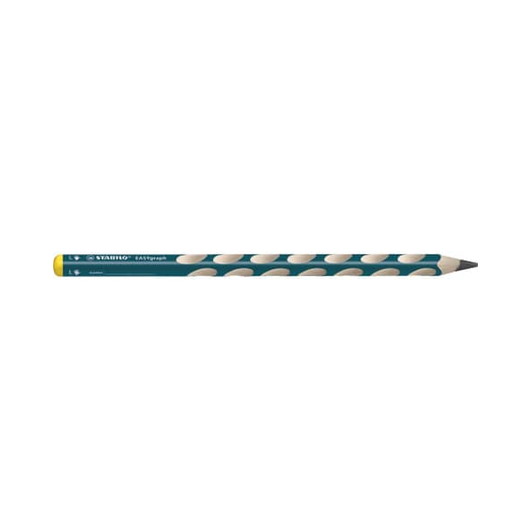 6 Stück Stabilo Bleistift EASYgraph, 321/2B-6, Härte 2B, 3,15mm, petrol 4006381498036 Stabilo