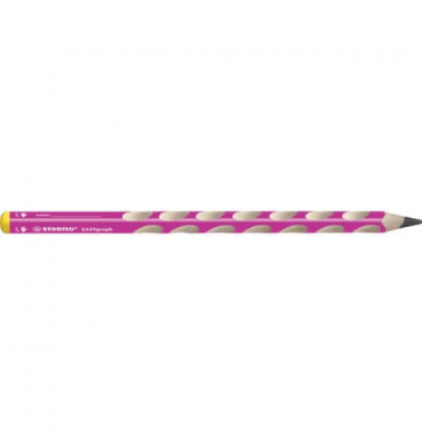 Bleistift EASYgraph, 321/01-2B-6, pink, 3,15mm, 2B
