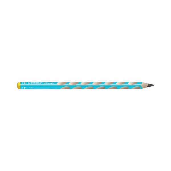 6 Stück Stabilo Bleistift EASYgraph, 321/02-2B-6, Härte 2B, 3,15mm, blau 4006381498074 Stabilo