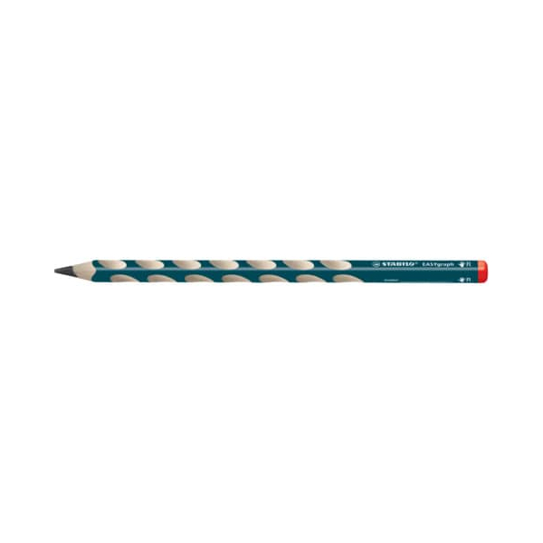 12 Stück Stabilo Bleistift EASYgraph, 322/2B, Härte 2B, 3,15mm, petrol 4006381498098 Stabilo