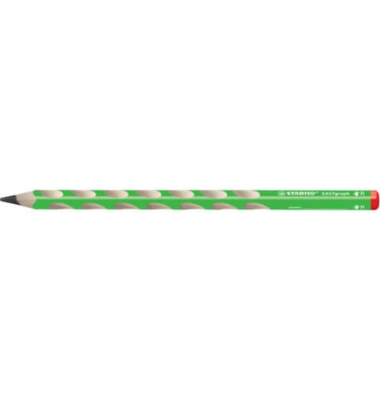 Bleistift EASYgraph, 322/04-2B, Härte 2B, 3,15mm, grün