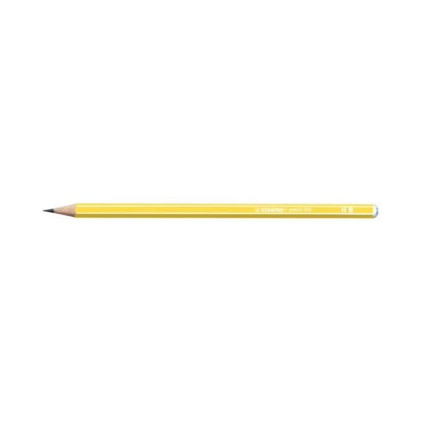 12 Stück Stabilo Bleistift STABILO pencil 160, 160/05-HB, Härte HB, 2,2mm, gelb 4006381502122 Stabilo