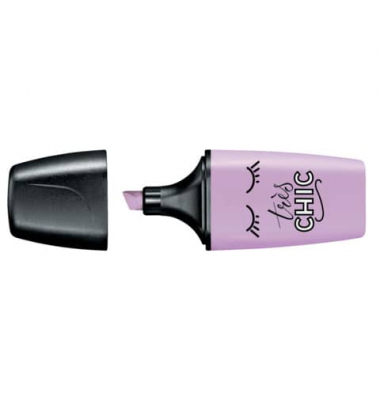 Textmarker STABILO BOSS MINI Pastellove, 07/155-7, lila, 2-5mm Keilspitze