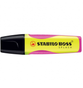 Textmarker STABILO BOSS Splash, 75/24, gelb, 2-5mm Keilspitze