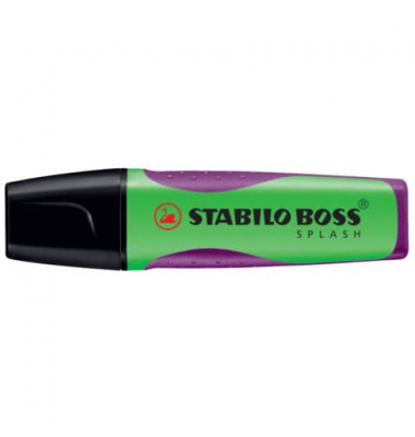 Textmarker STABILO BOSS Splash, 75/33, grün, 2-5mm Keilspitze